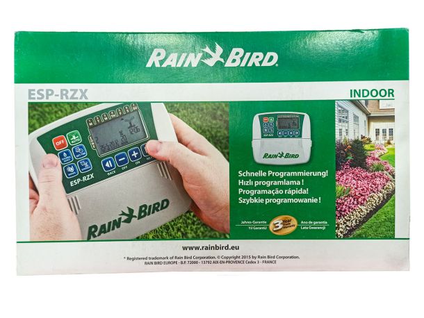 Programador de 4 estaciones ESPRZX de interior RAIN BIRD